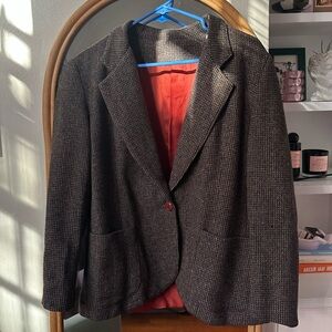 vintage wool blazer